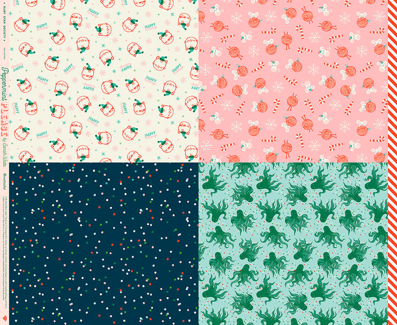 Peppermint Please Wrap by Ruby Star Society in Multi Fabric Ruby Star Society