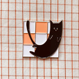 Magnetic Needle Minder - Cat On Quilt