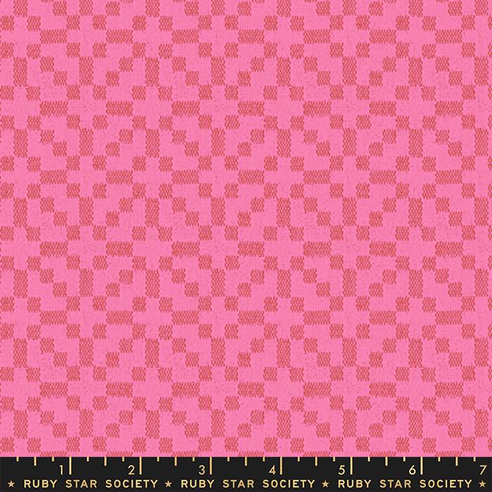 Warp & Weft Honey Holiday by Ruby Star Society in Pink