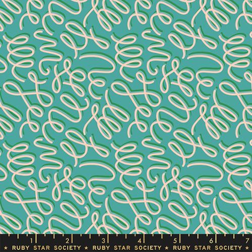 Reverie Loops by Ruby Star Society in Succulent Fabric Ruby Star Society