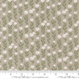 Country Rose Climbing Vine by Moda Fabric in Taupe