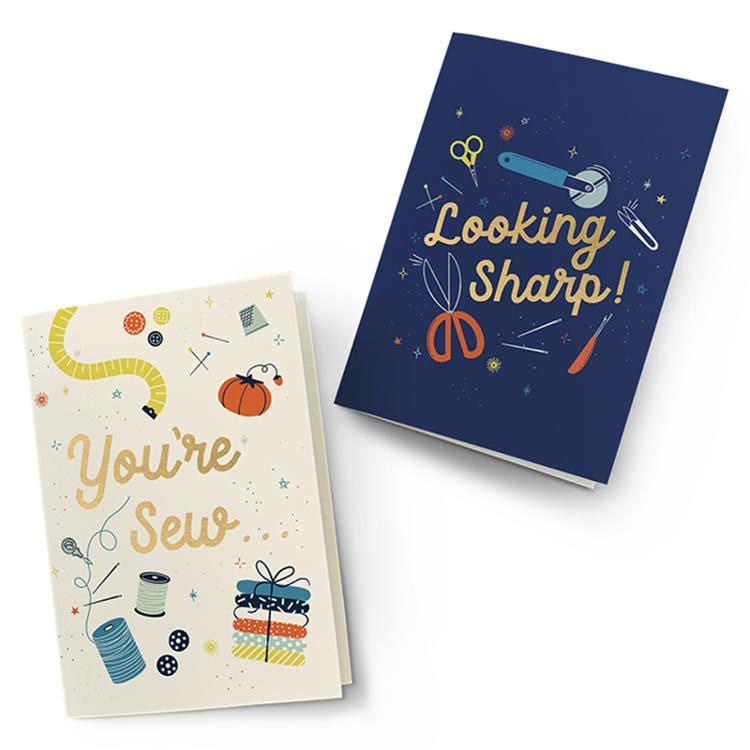 Sew Thoughtful Notecard Set Greeting Cards Moda Fabrics