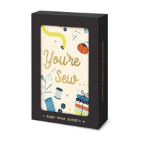 Sew Thoughtful Notecard Set Greeting Cards Moda Fabrics