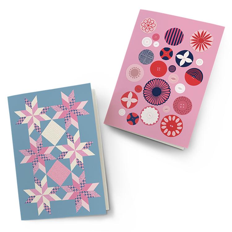 Jen Hewett Quilt Notecard Set