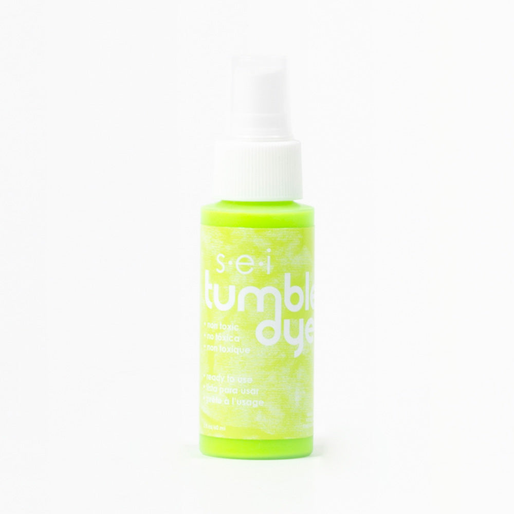 Tumble Dye Craft & Fabric Spray - 2oz Dye SEI Neon Lime Dye