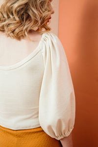 Adrienne Blouse Pattern Pattern Friday Pattern Company