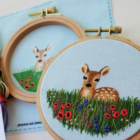 3's Company Embroidery Kit – Brooklyn Craft Company