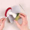 Crimson Toadstool Needle Felting Kit Kit Benzie Design