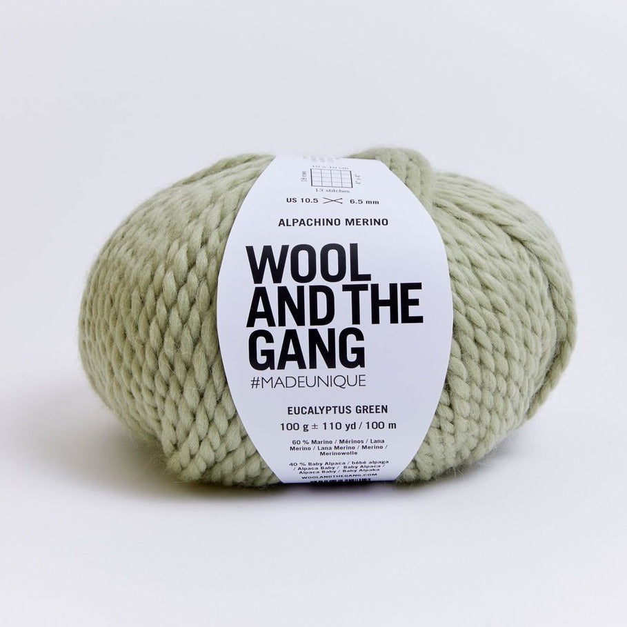 Wool and The Gang ALPACHINO MERINO in Heritage Green at Fabulous Yarn
