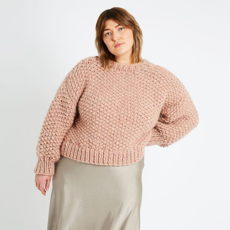 Wool & the Gang Amanda Sweater Knitting Pattern Pattern Wool and the Gang
