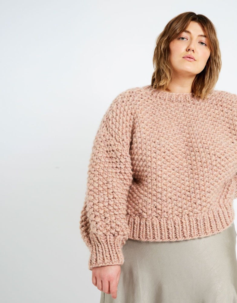 Wool & the Gang Amanda Sweater Knitting Pattern Pattern Wool and the Gang