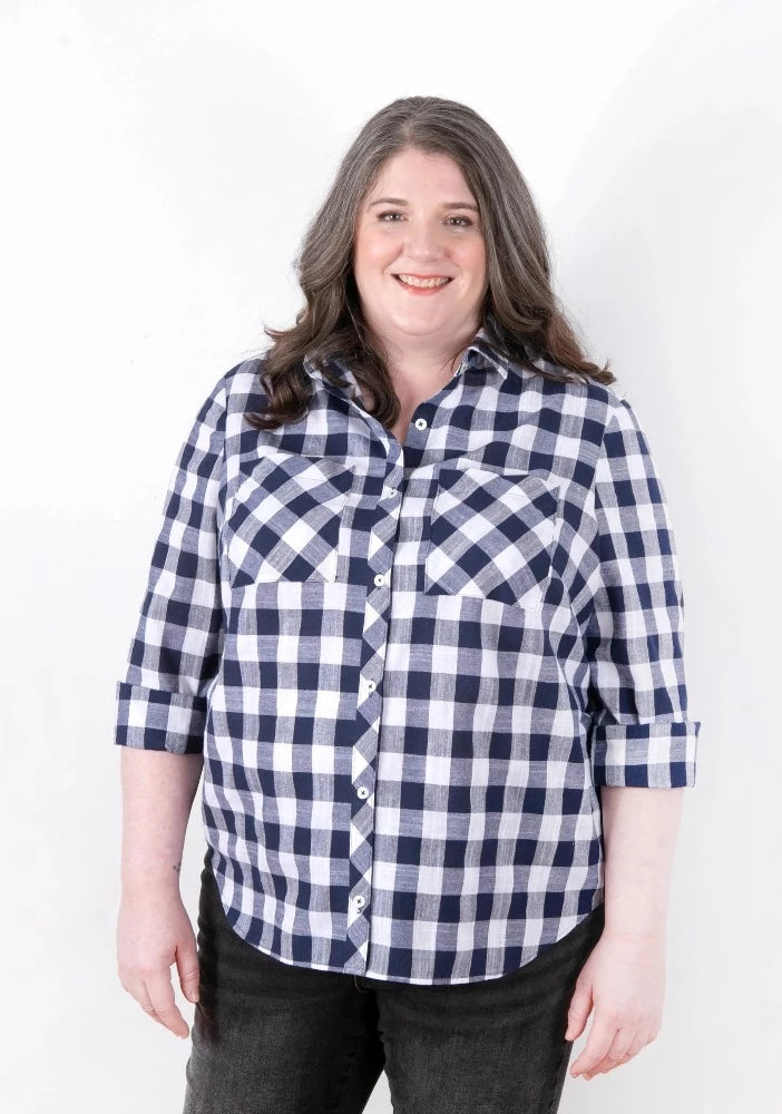 VIRTUAL SEWING COURSE: Button-Down Shirt