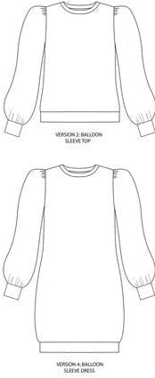 VIRTUAL WORKSHOP: Sew a Billie Sweatshirt or Sweater Dress Past Workshop Brooklyn Craft Company