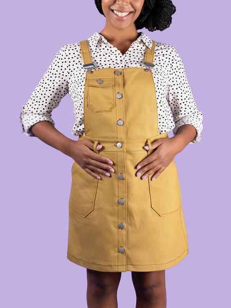 VIRTUAL WORKSHOP: Sew a Bobbi Pinafore or Skirt Past Workshop Brooklyn Craft Company