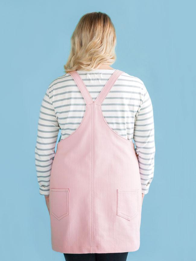 Sew a Cleo Overalls Dress