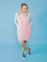 Sew a Cleo Overalls Dress Past Workshop Brooklyn Craft Company