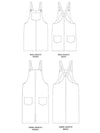 Cleo Dungaree Dress Pattern (US 2-20) Pattern Tilly and the Buttons