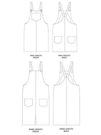 Sew a Cleo Overalls Dress Past Workshop Brooklyn Craft Company