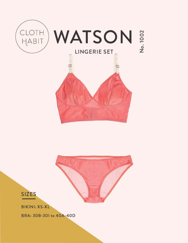 VIRTUAL WORKSHOP: Sew a Watson Bra