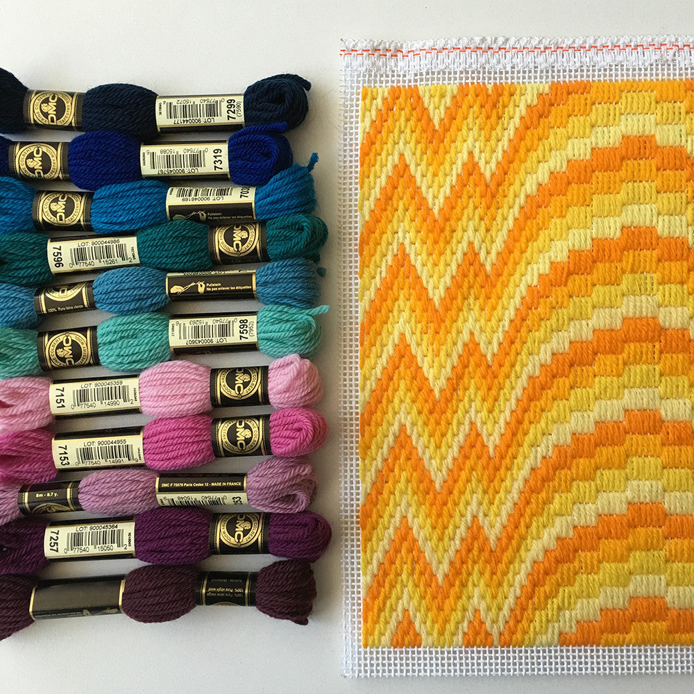 Bargello Needlepoint Past Workshop Brooklyn Craft Company