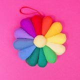 Rainbow Flower Pin Cushion