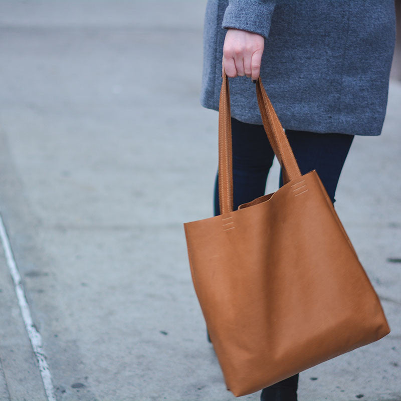 Make a Leather Tote Bag - WeAllSew