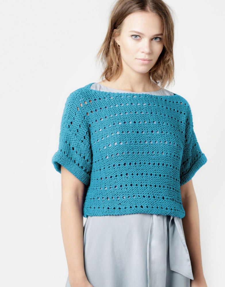 Wool & the Gang Diana Sweater Knitting Pattern