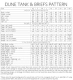 Dune Tank & Briefs Pattern