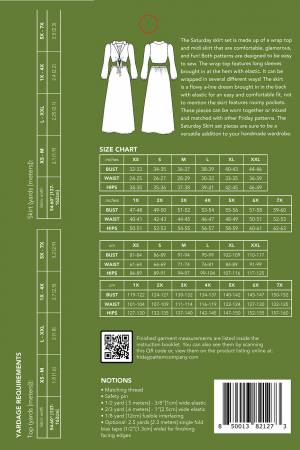 Saturday Skirt Set Pattern Pattern Friday Pattern Company