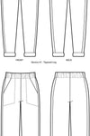 Free Range Slacks Pattern (Sizes 00-20) Pattern Sew House Seven