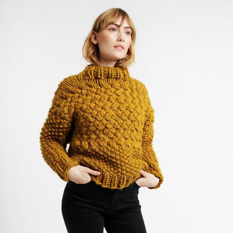 Wool & the Gang Full Moon Jumper Knitting Pattern Pattern Wool and the Gang