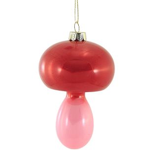 Colorblock Mushroom Ornament
