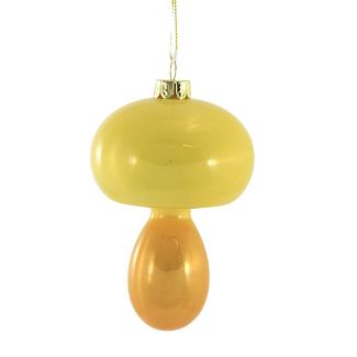 Colorblock Mushroom Ornament
