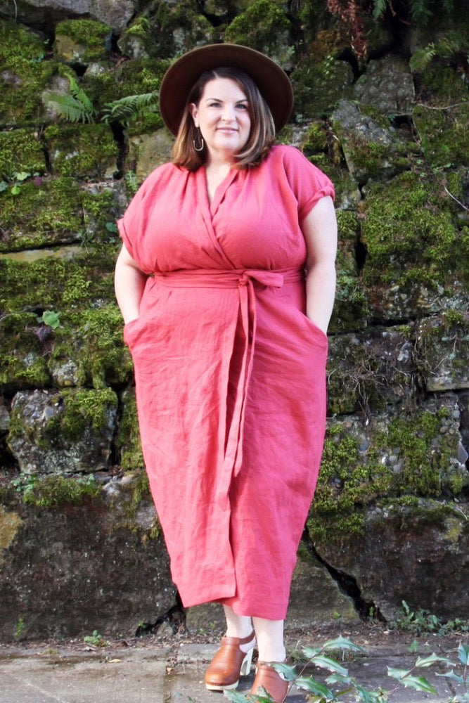 Wildwood Wrap Dress Pattern (Sizes 18-34) Pattern Sew House Seven