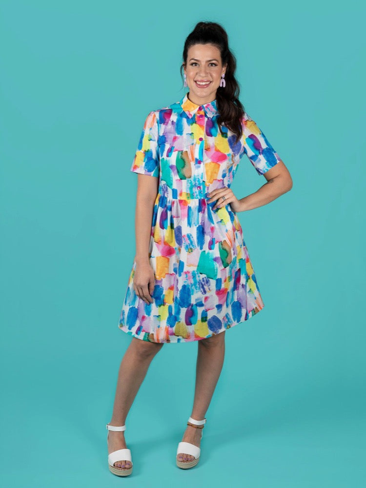 Lyra Shirt + Dress Pattern Pattern Tilly and the Buttons