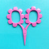 Flower Power Scissors Brooklyn Craft Company Fuchsia