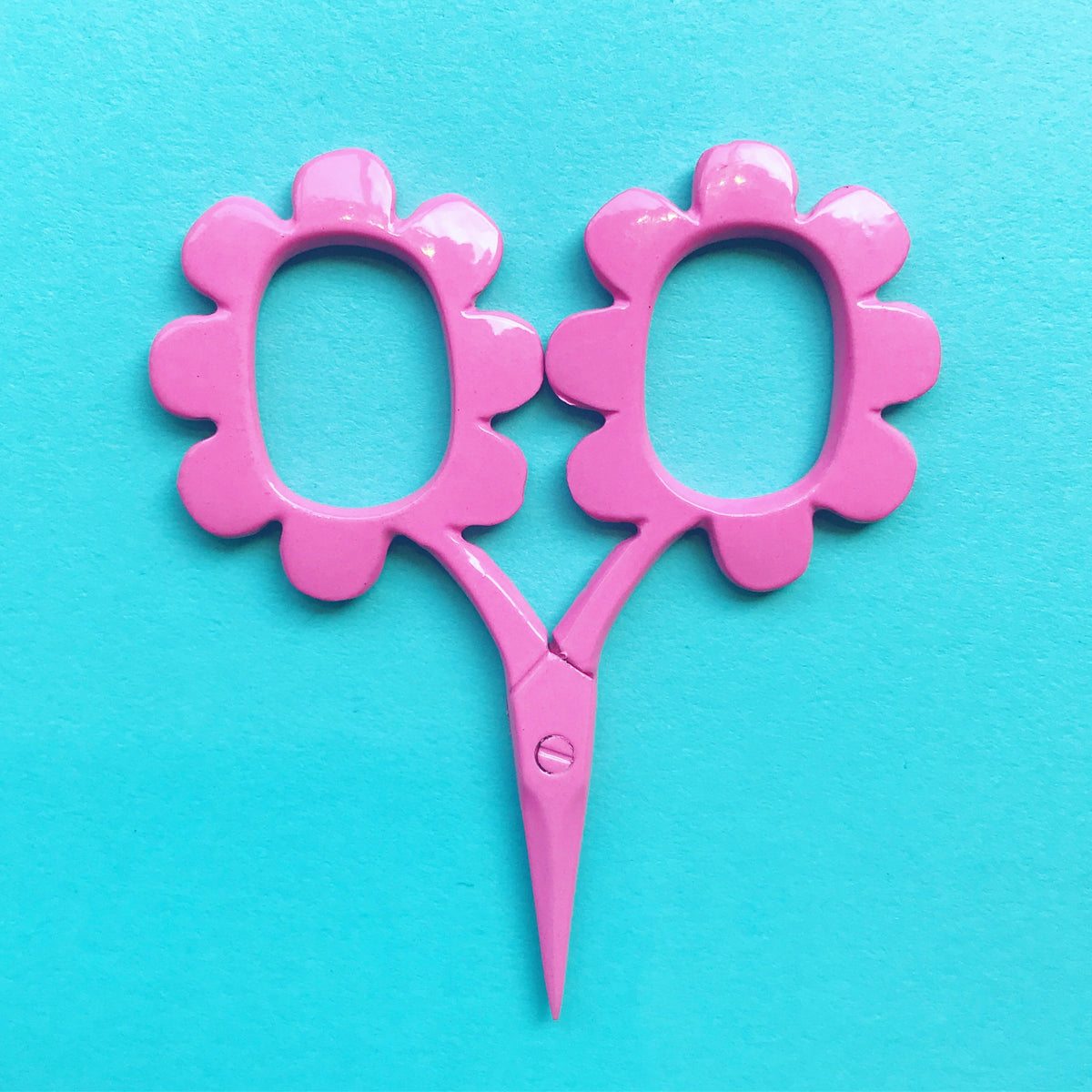 Flower Power Scissors Brooklyn Craft Company Fuchsia