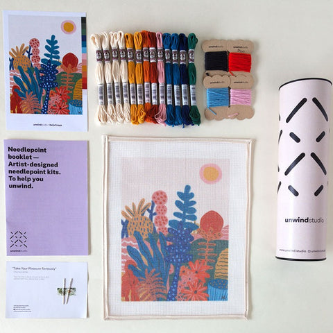 Garden of Joy Complete Needlepoint Kit – Brooklyn Craft Company