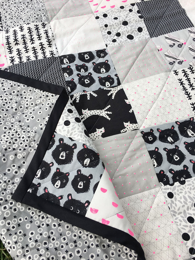 black white quilt blog photos Brooklyn Craft Company