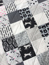 FREE! Super Easy Black & White Quilt Pattern Pattern Brooklyn Craft Company