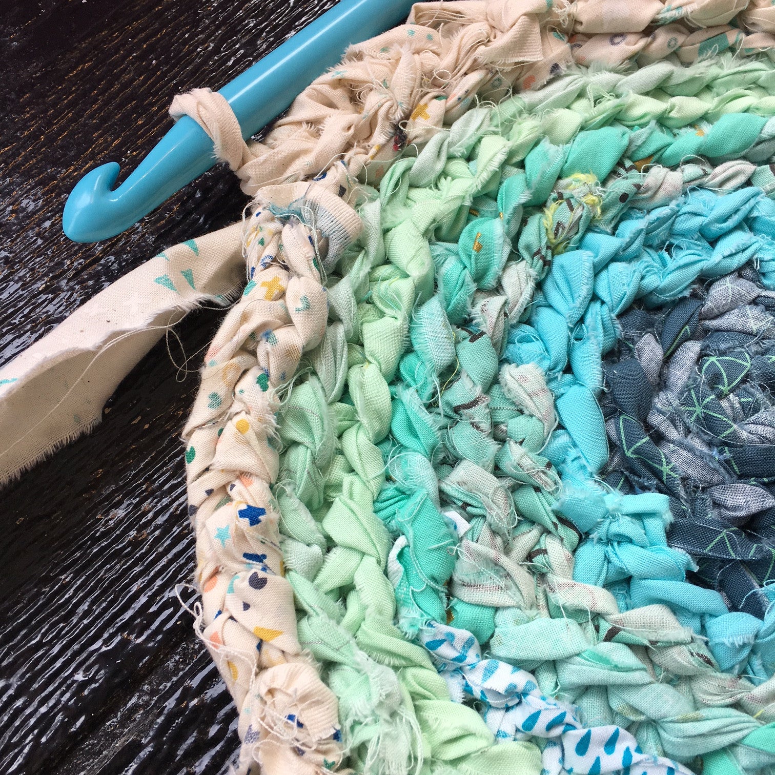 Upcycled Crochet Rag Rug – Brooklyn Craft Company