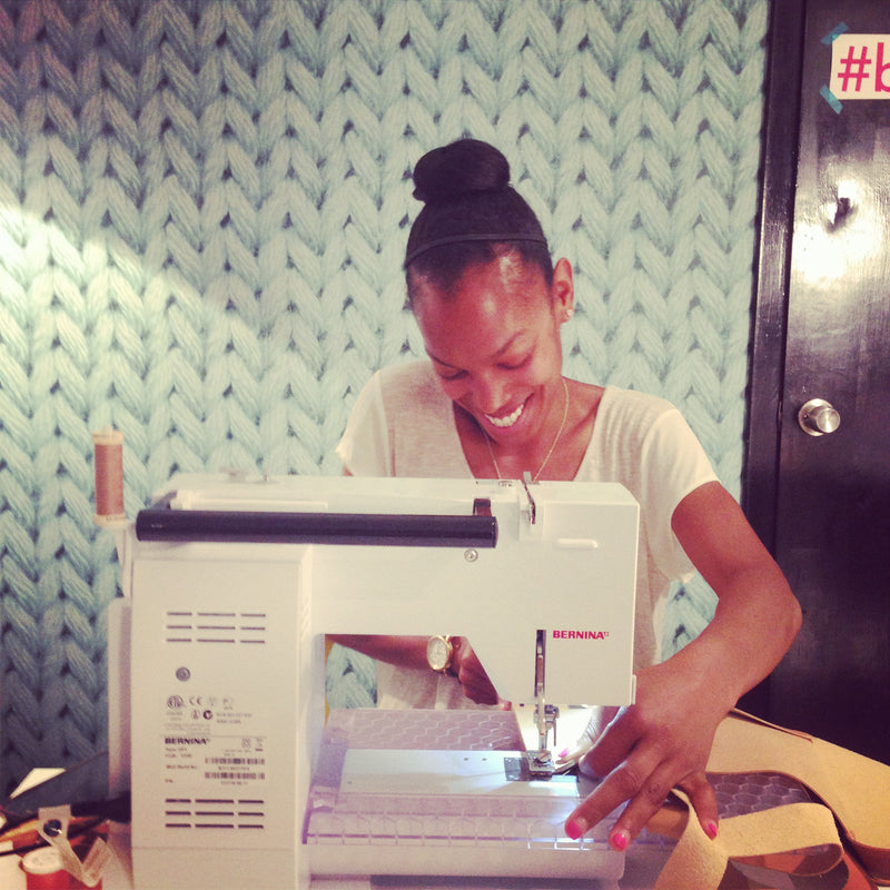 Sew a Leather Tote Workshop Past Workshop Brooklyn Craft Company