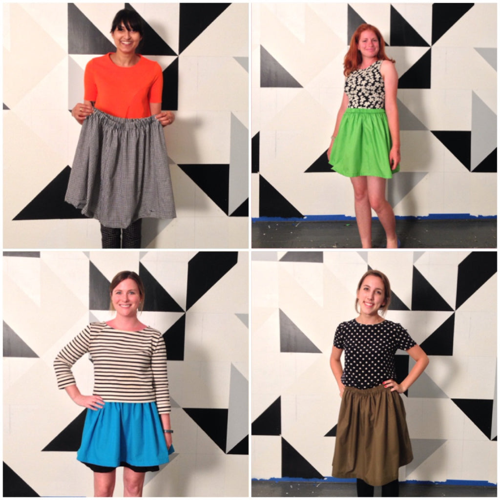 GREENPOINT WORKSHOP: Sewing 101 - Make a Skirt Workshop Brooklyn Craft Company