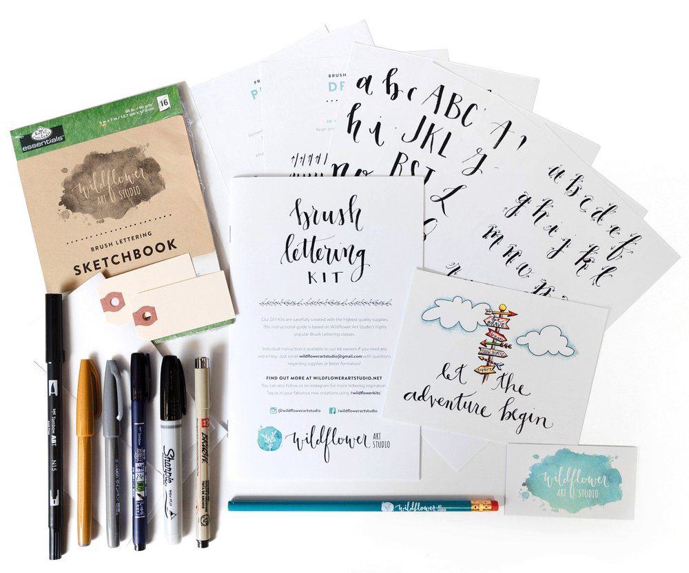 Brush Lettering Kit