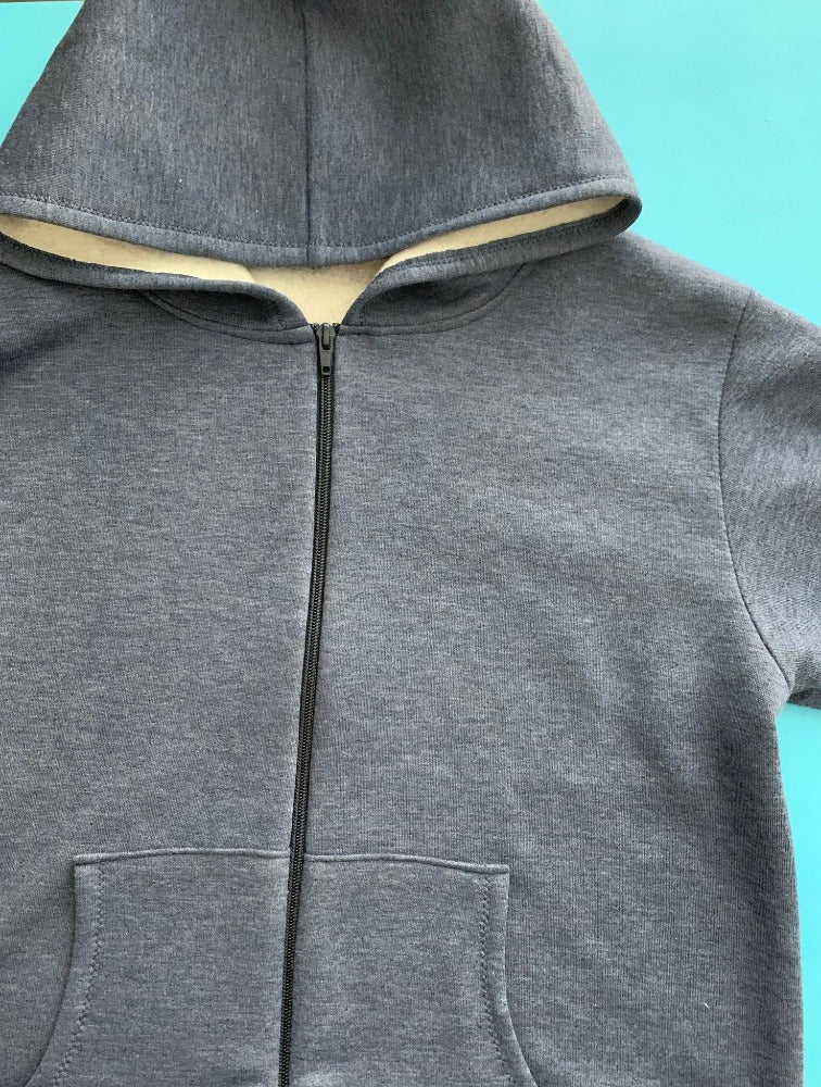 VIRTUAL WORKSHOP: Sew a Zip-Up Halifax Hoodie Past Workshop Brooklyn Craft Company