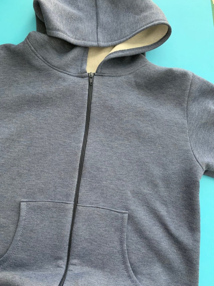 VIRTUAL WORKSHOP: Sew a Zip-Up Halifax Hoodie Past Workshop Brooklyn Craft Company