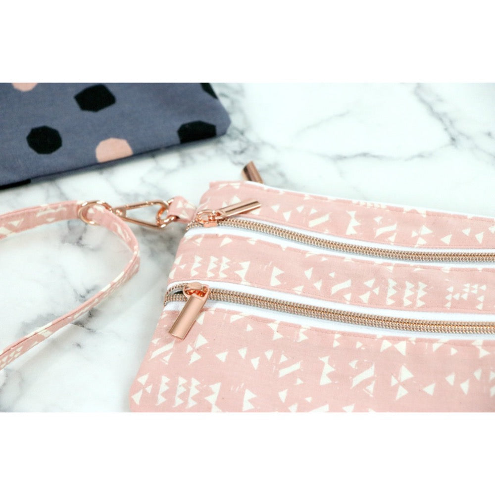 Patchwork Zipper Pouch – Brooklyn Craft Company