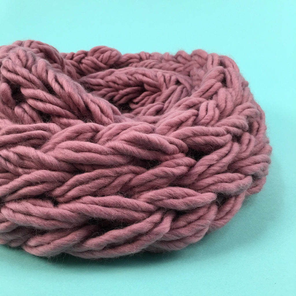VIRTUAL WORKSHOP: Arm Knitting Past Workshop Brooklyn Craft Company
