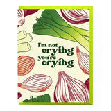 Crying Onions Card