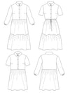 Lyra Shirt + Dress Pattern Pattern Tilly and the Buttons